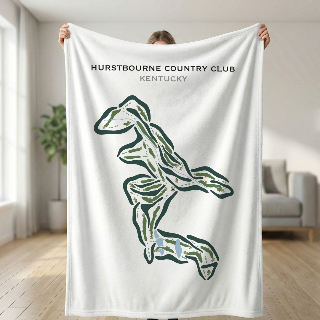 Hurstbourne Country Club, Kentucky - Printed Golf Courses