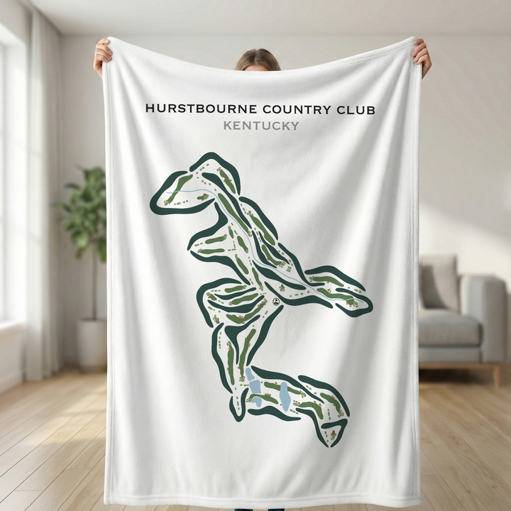 Hurstbourne Country Club, Kentucky - Printed Golf Courses