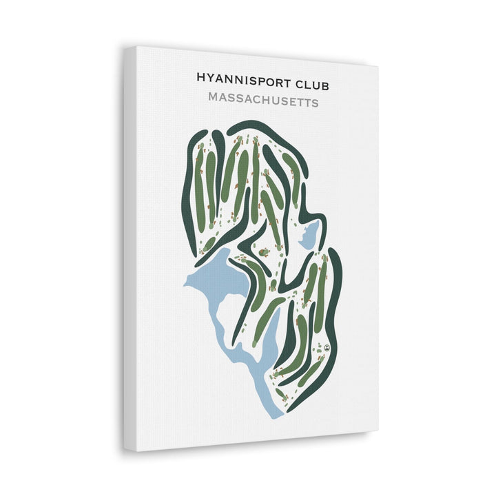 Hyannisport Club, Massachusetts - Printed Golf Courses - Golf Course Prints