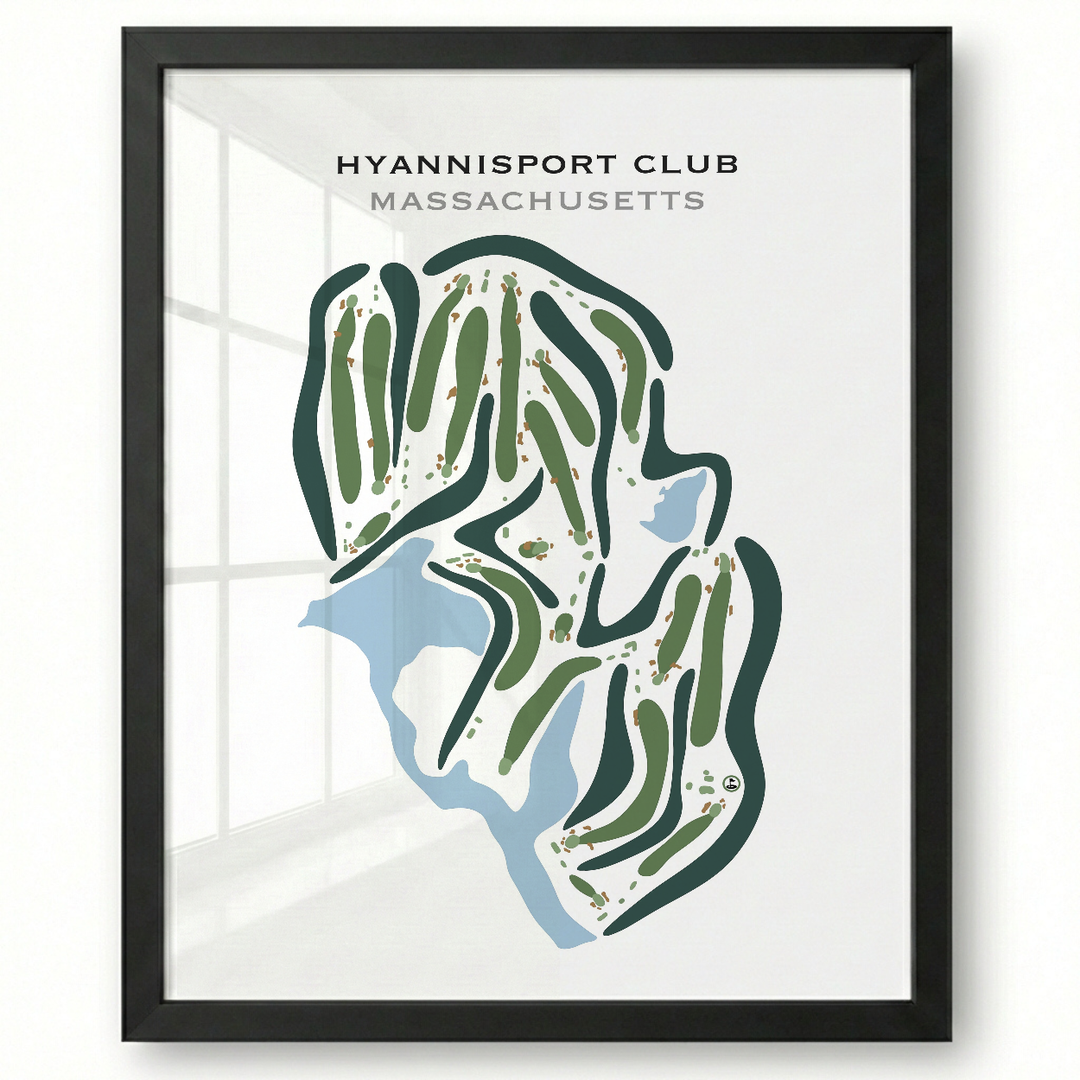 Hyannisport Club, Massachusetts - Printed Golf Courses