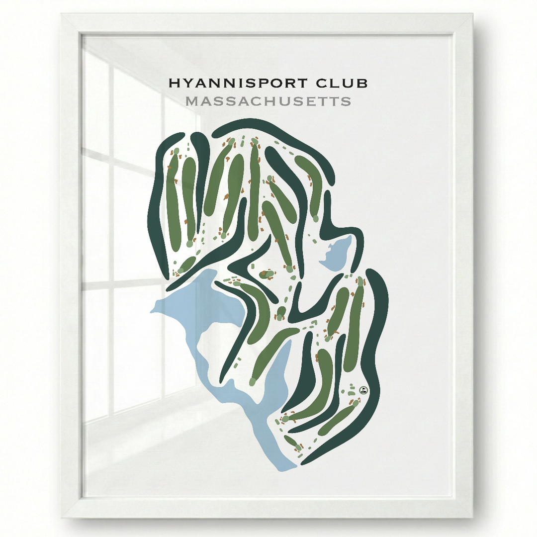 Hyannisport Club, Massachusetts - Printed Golf Courses