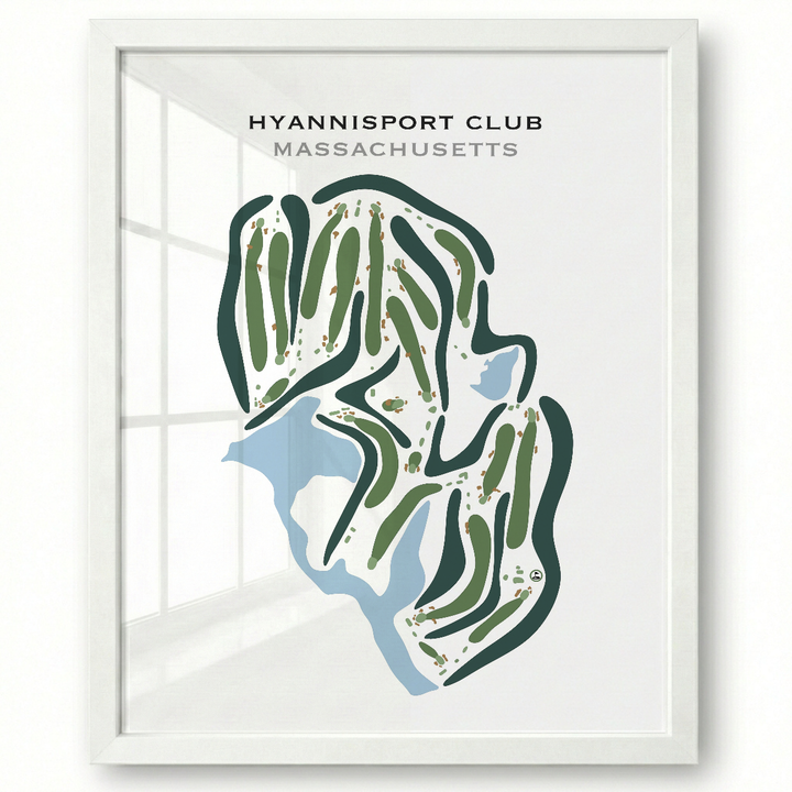 Hyannisport Club, Massachusetts - Printed Golf Courses