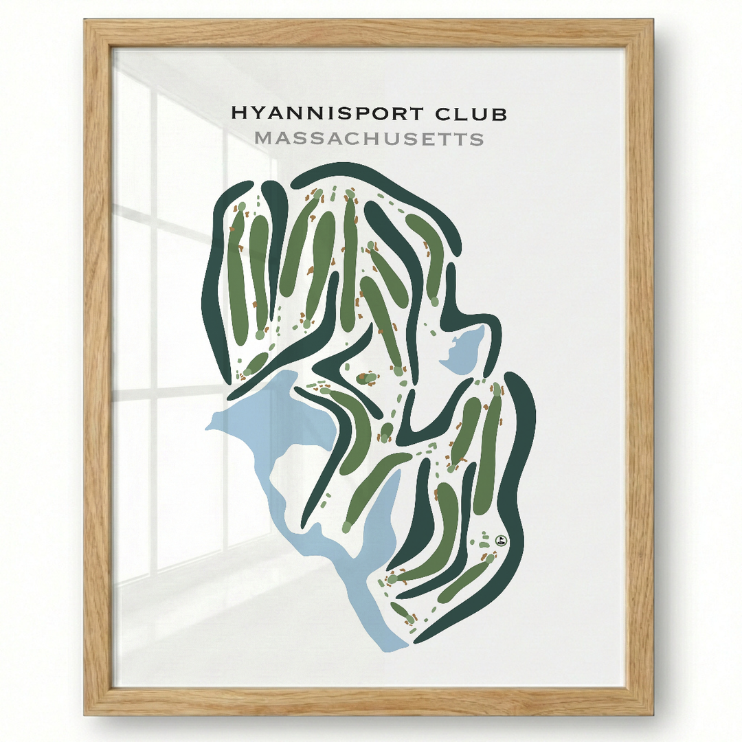 Hyannisport Club, Massachusetts - Printed Golf Courses