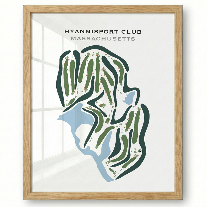 Hyannisport Club, Massachusetts - Printed Golf Courses