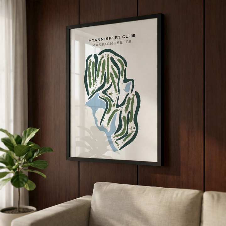Hyannisport Club, Massachusetts - Printed Golf Courses