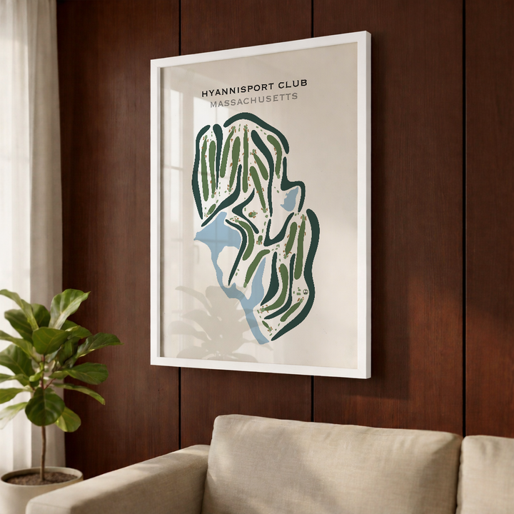 Hyannisport Club, Massachusetts - Printed Golf Courses