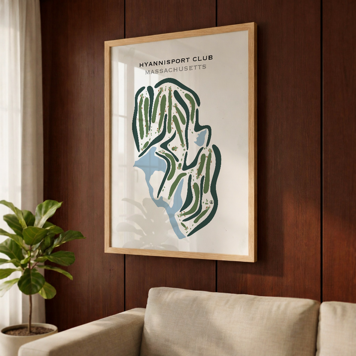 Hyannisport Club, Massachusetts - Printed Golf Courses