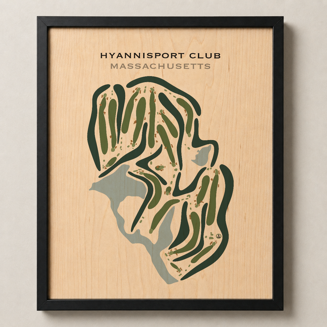 Hyannisport Club, Massachusetts - Printed Golf Courses