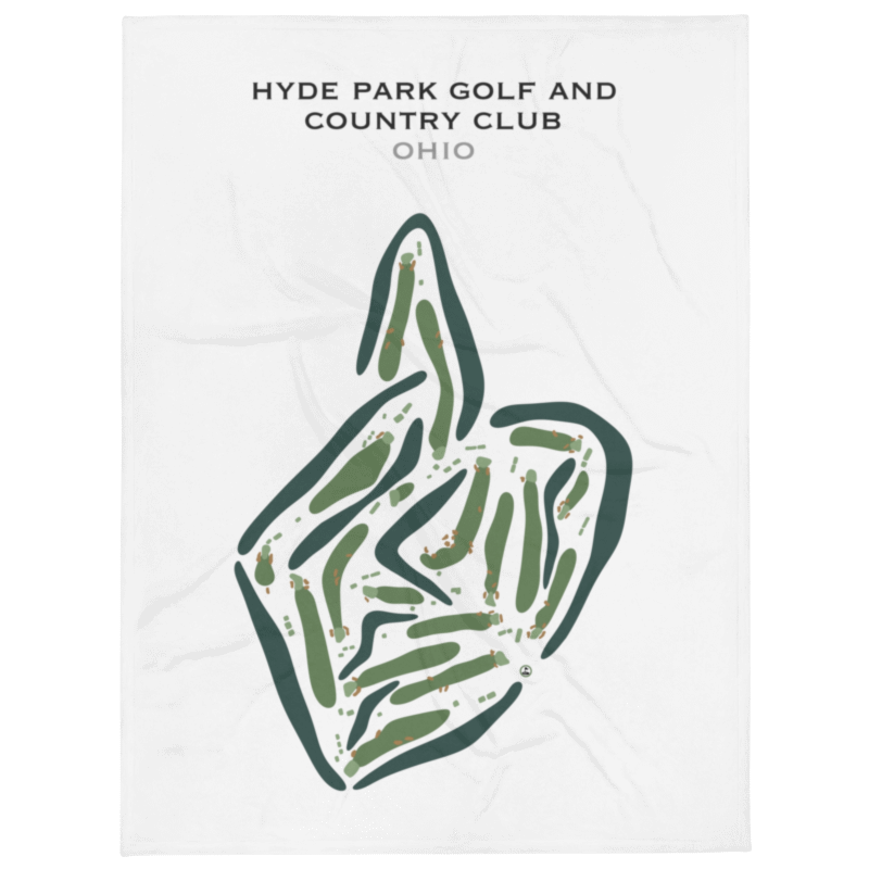 Hyde Park Golf & Country Club, Ohio - Printed Golf Courses