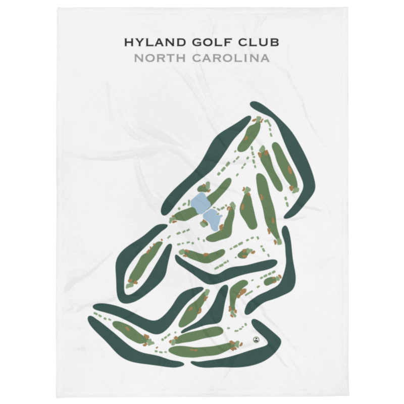 Hyland Golf Club, North Carolina - Printed Golf Courses