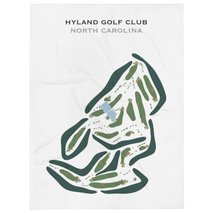 Hyland Golf Club, North Carolina - Printed Golf Courses