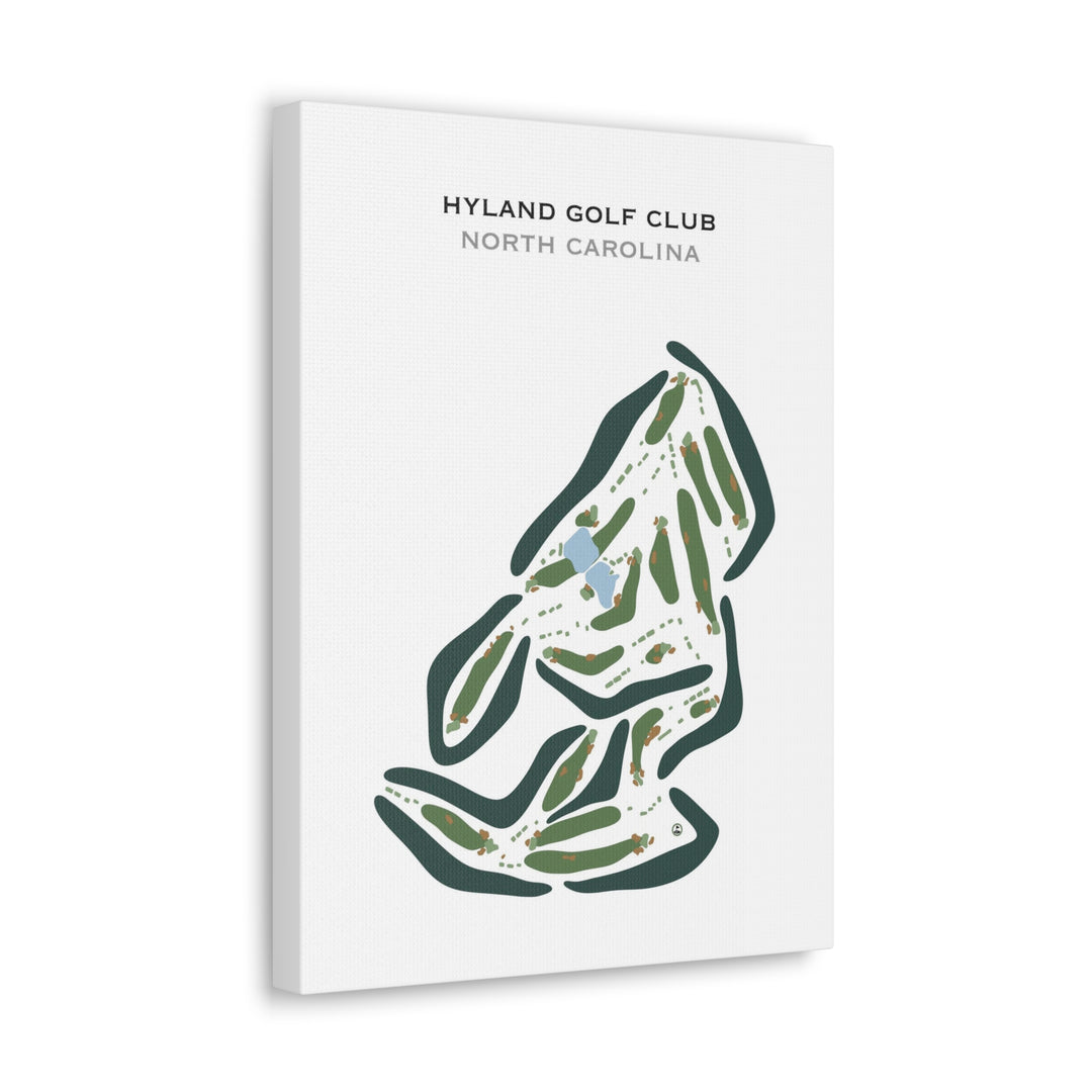 Hyland Golf Club, North Carolina - Printed Golf Courses