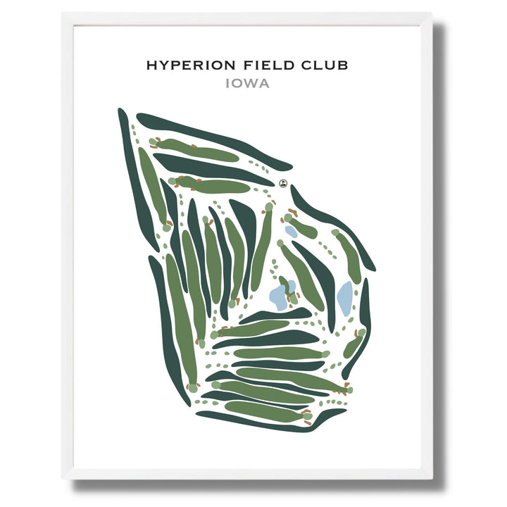 Hyperion Field Club, Iowa - Printed Golf Courses - Golf Course Prints