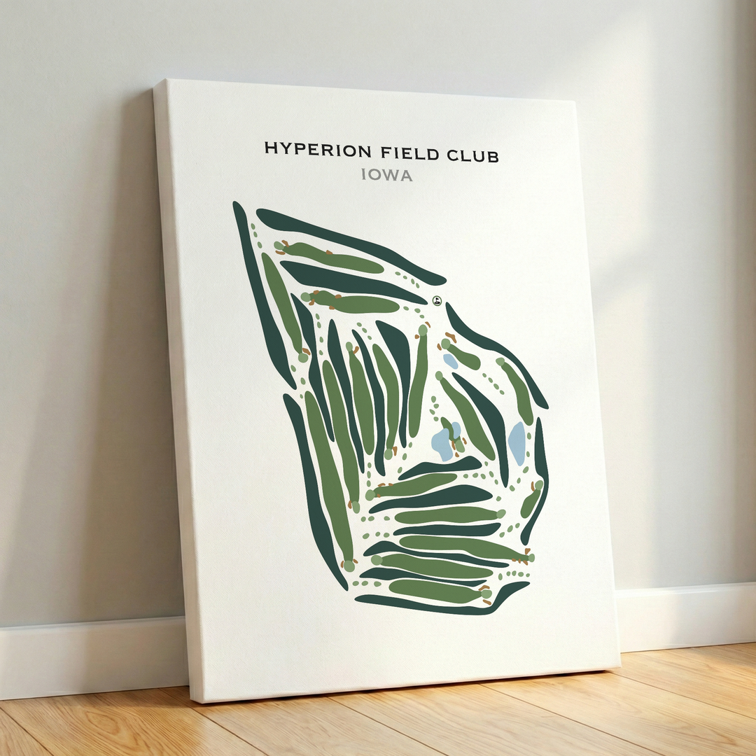 Hyperion Field Club, Iowa - Printed Golf Courses