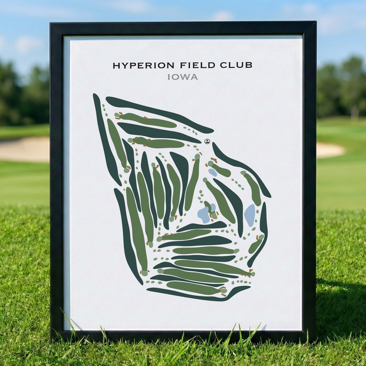 Hyperion Field Club, Iowa - Printed Golf Courses