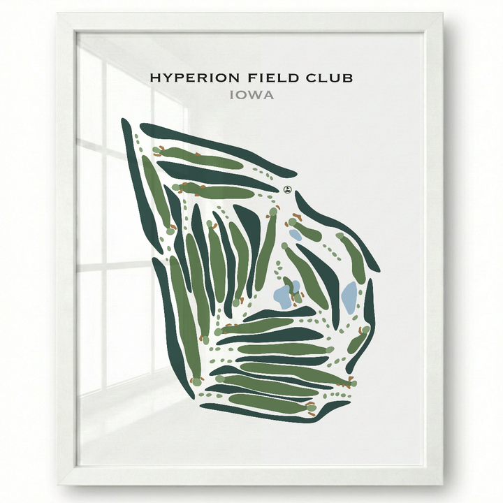 Hyperion Field Club, Iowa - Printed Golf Courses