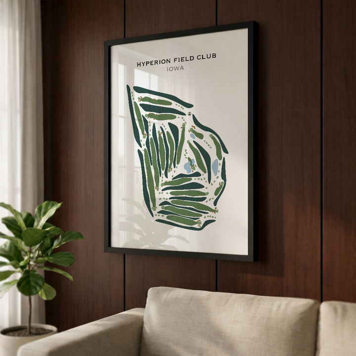 Hyperion Field Club, Iowa - Printed Golf Courses