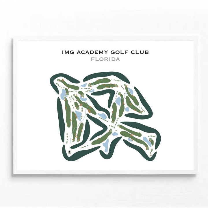 IMG Academy Golf Club, Florida - Printed Golf Courses