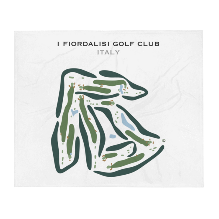 I Fiordalisi Golf Club, Italy - Printed Golf Courses