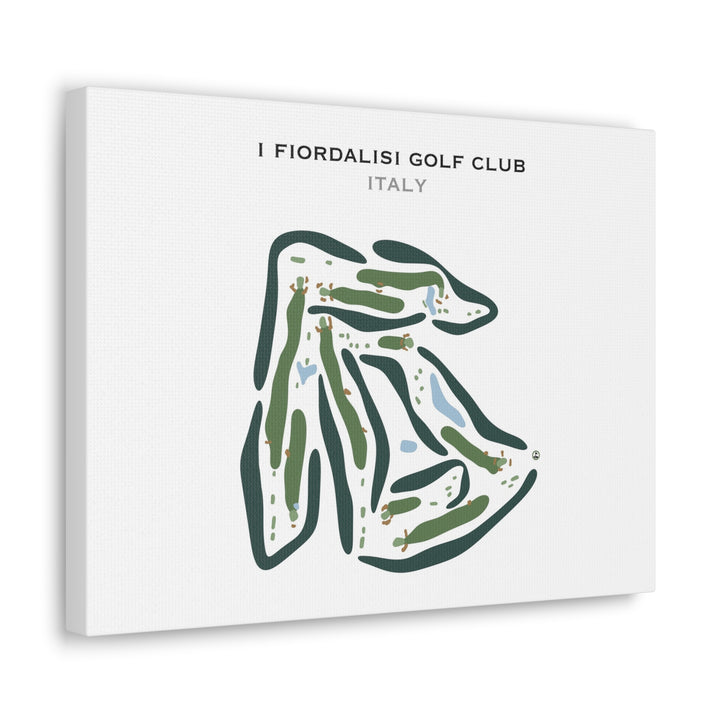 I Fiordalisi Golf Club, Italy - Printed Golf Courses