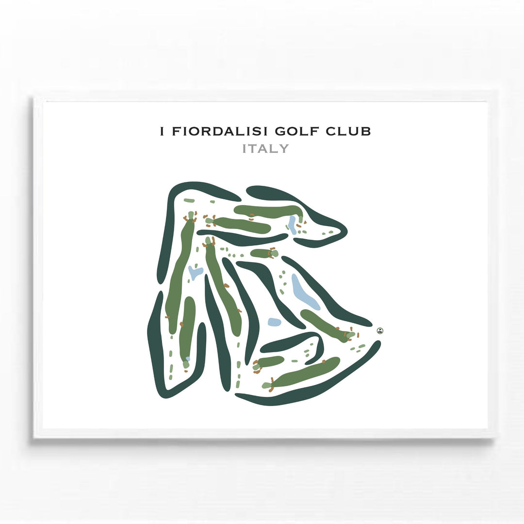 I Fiordalisi Golf Club, Italy - Printed Golf Courses