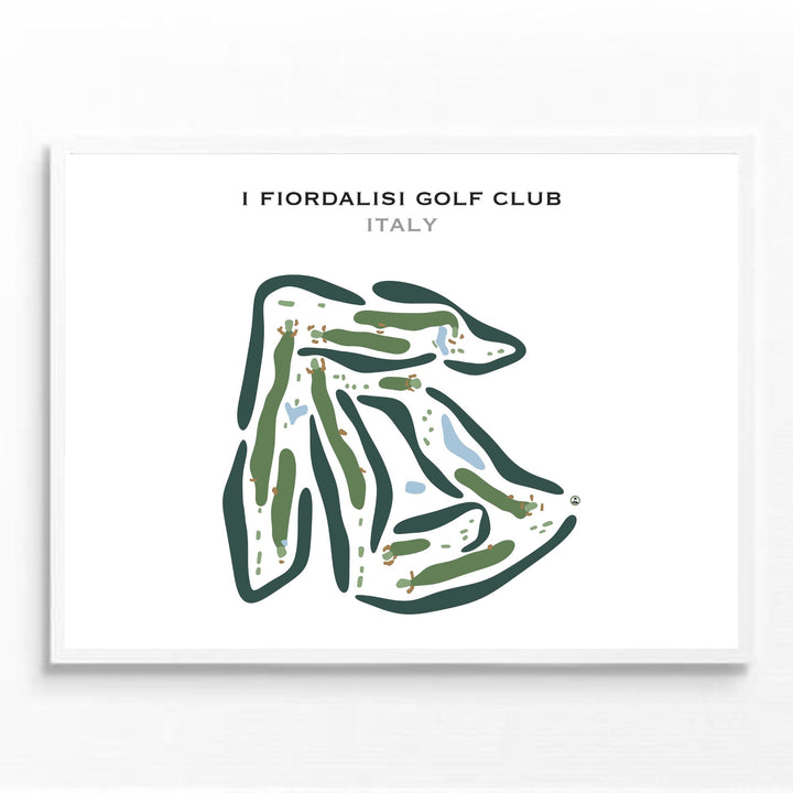 I Fiordalisi Golf Club, Italy - Printed Golf Courses