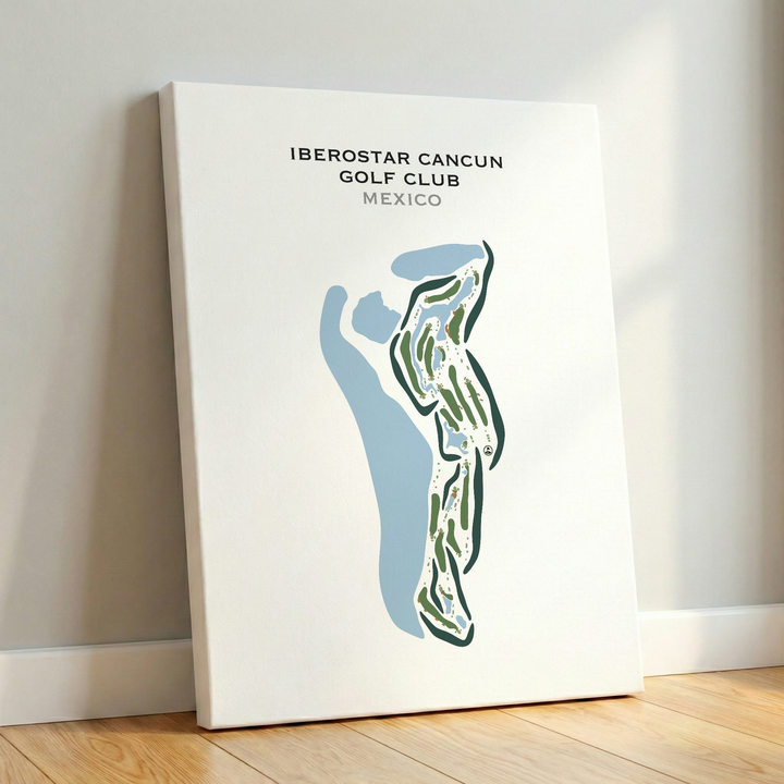 Iberostar Cancun Golf Club, Mexico - Printed Golf Courses