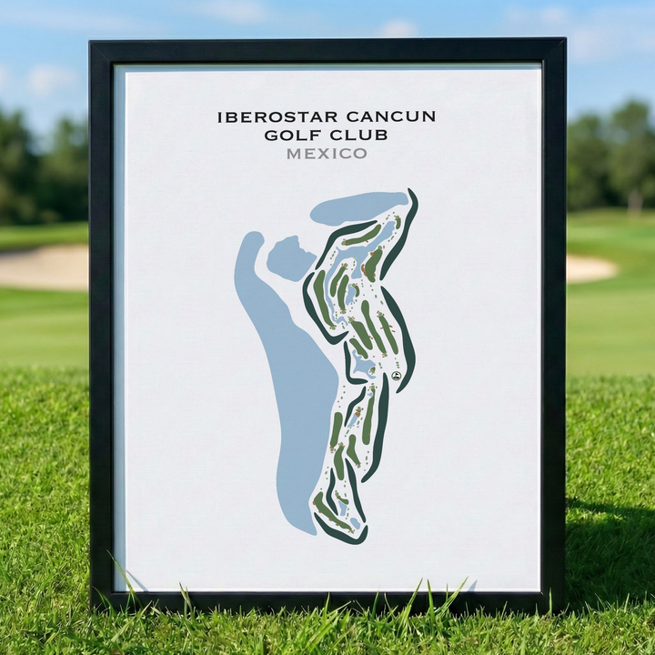 Iberostar Cancun Golf Club, Mexico - Printed Golf Courses