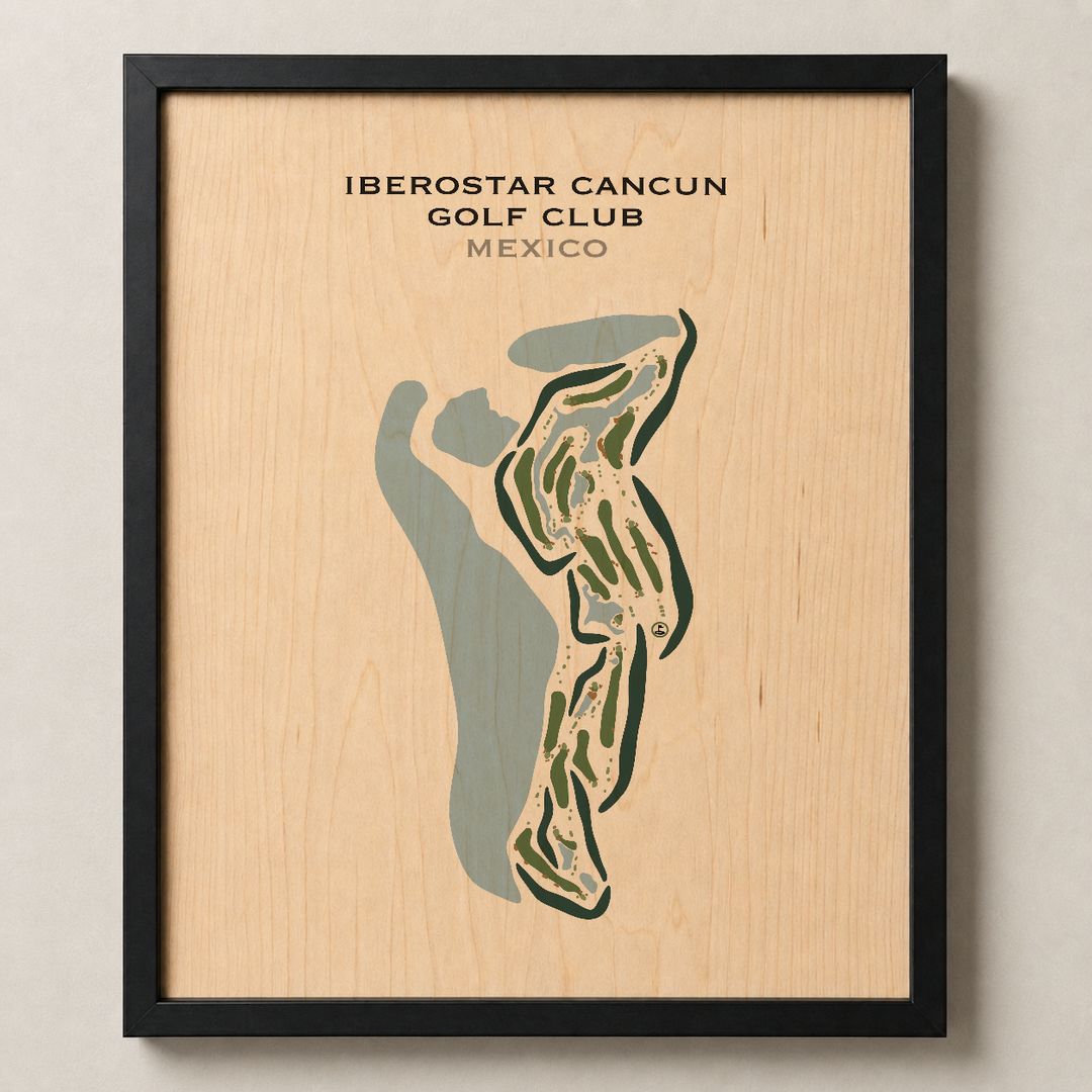 Iberostar Cancun Golf Club, Mexico - Printed Golf Courses