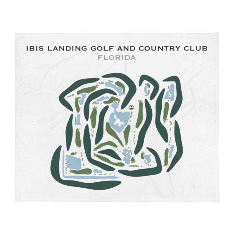 Ibis Landing Golf & Country Club, Florida - Printed Golf Courses