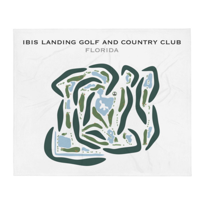 Ibis Landing Golf & Country Club, Florida - Printed Golf Courses