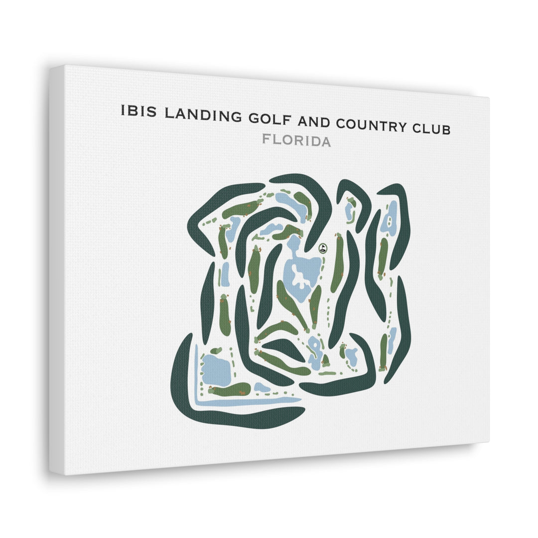 Ibis Landing Golf & Country Club, Florida - Printed Golf Courses