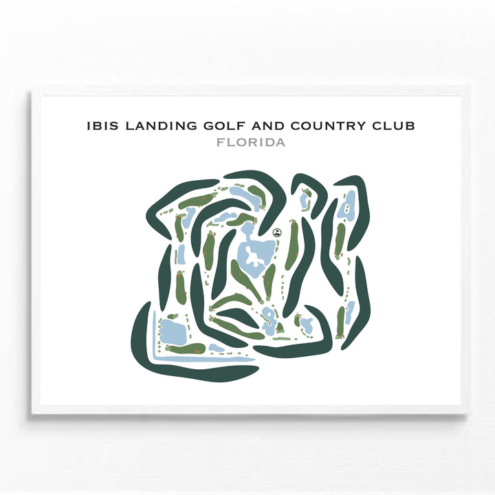Ibis Landing Golf & Country Club, Florida - Printed Golf Courses