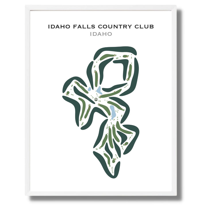 Idaho Falls Country Club, Idaho - Printed Golf Courses