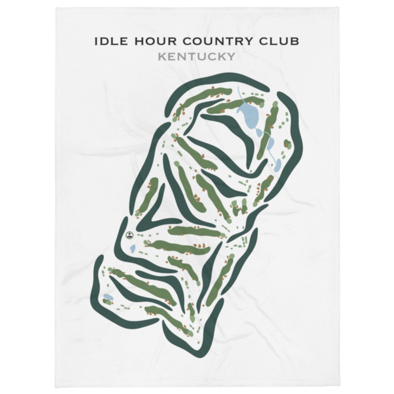 Idle Hour Country Club, Kentucky - Printed Golf Courses