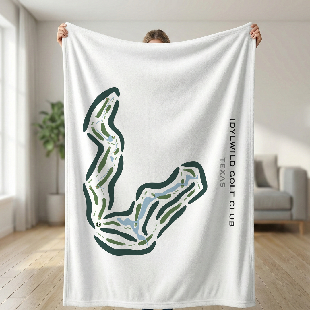 Idylwild Golf Club, Texas - Printed Golf Courses