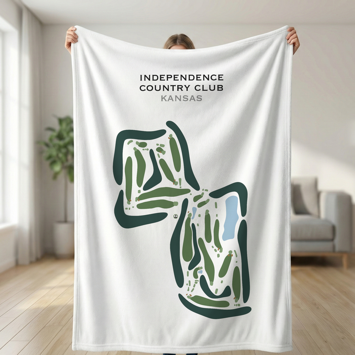 Independence Country Club, Kansas - Printed Golf Courses