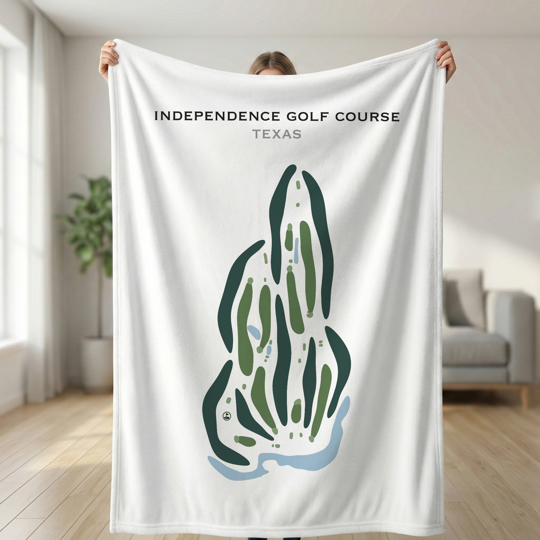 Independence Golf Course, Texas - Printed Golf Courses