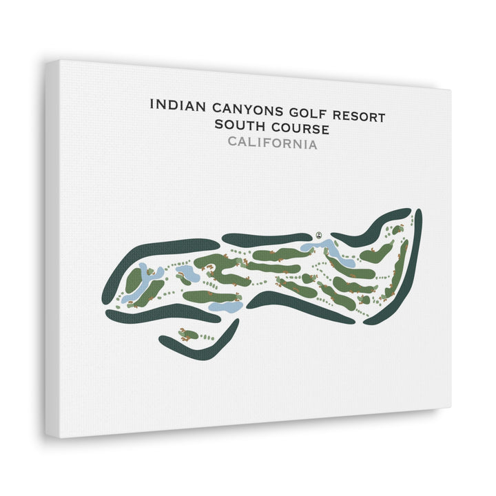 Indian Canyons Golf Resort, South Course, California - Printed Golf Courses