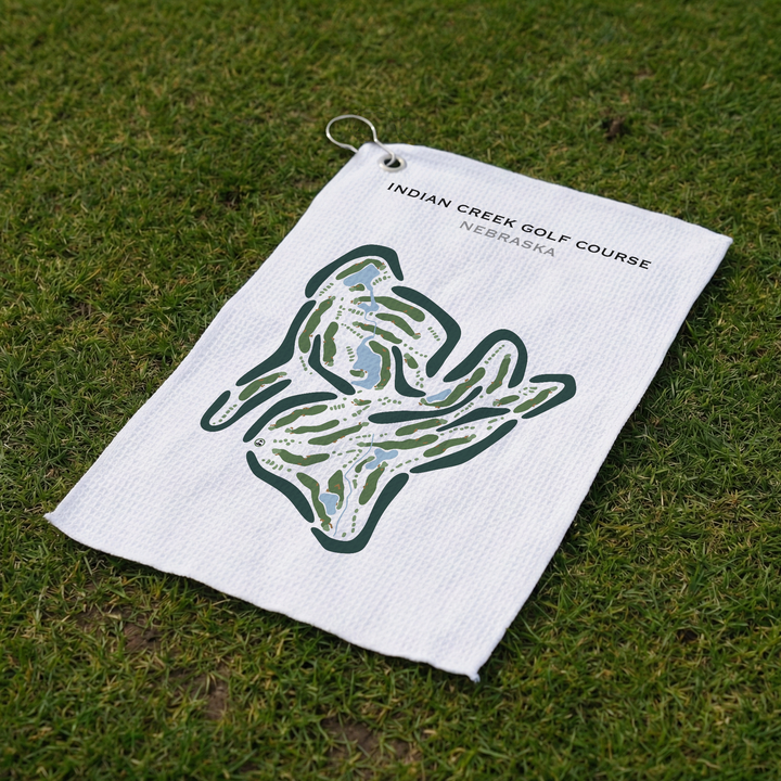 Indian Creek Golf Course, Nebraska - Printed Golf Courses