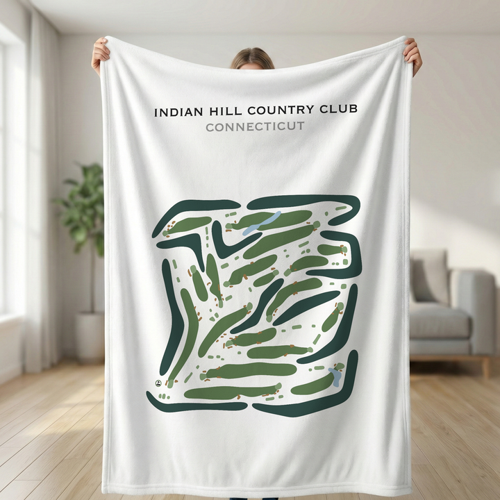 Indian Hill Country Club, Connecticut - Printed Golf Courses
