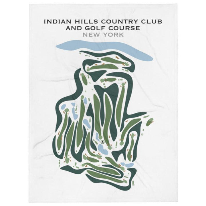 Indian Hills Country Club, New York - Printed Golf Courses - Golf Course Prints