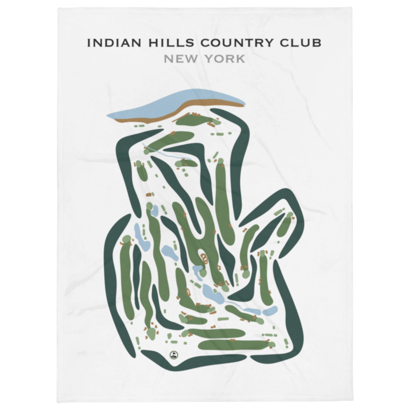 Indian Hills Country Club, New York - Printed Golf Courses