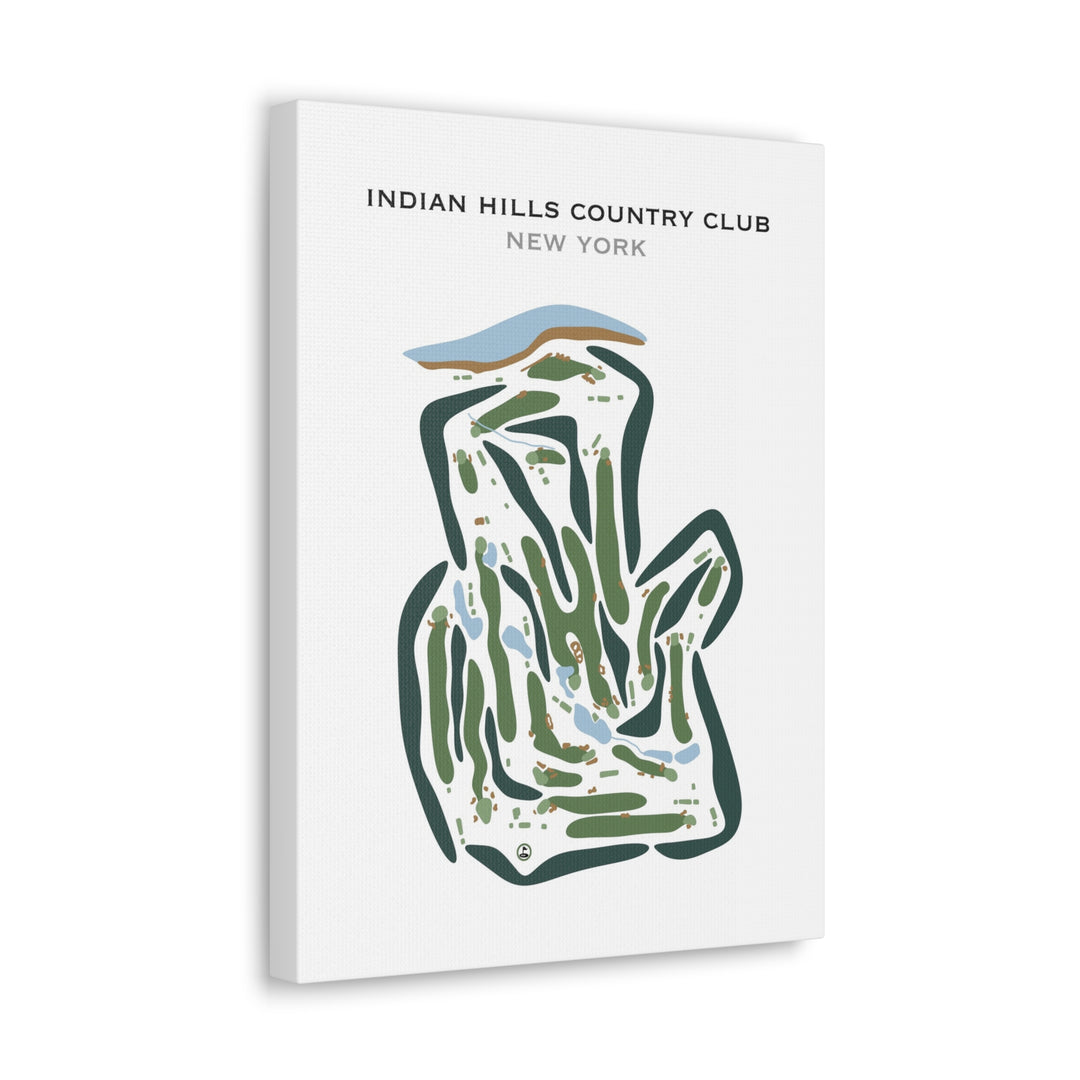 Indian Hills Country Club, New York - Printed Golf Courses