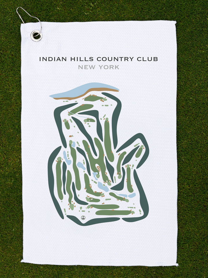 Indian Hills Country Club, New York - Printed Golf Courses