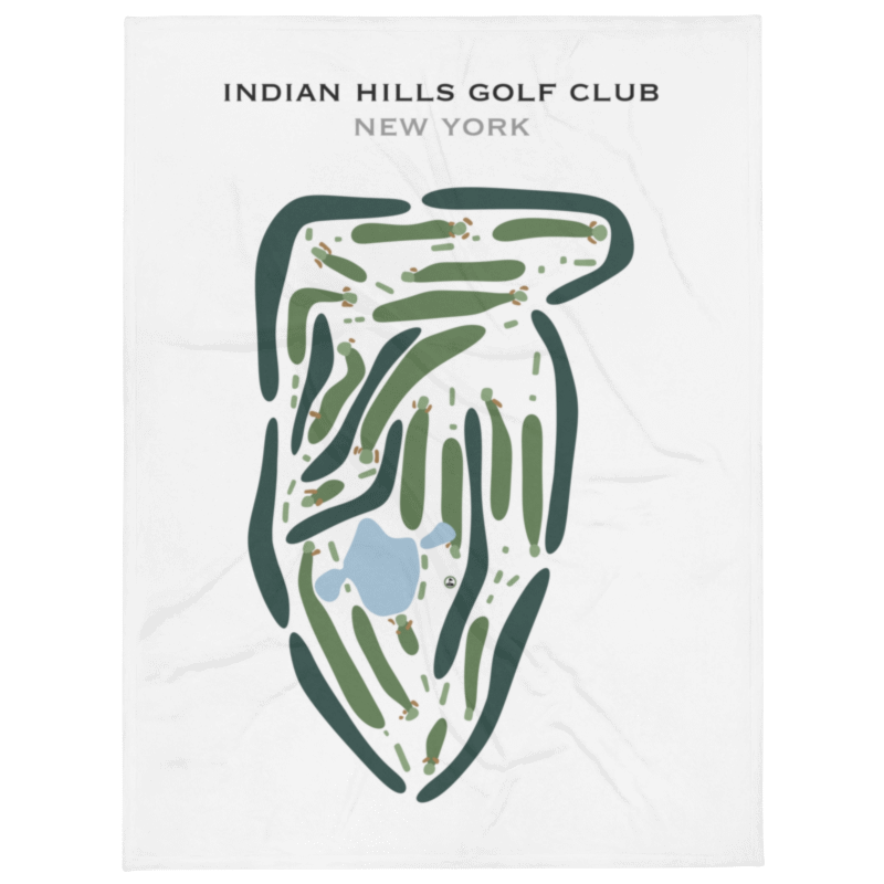 Indian Hills Golf Club, New York - Printed Golf Courses