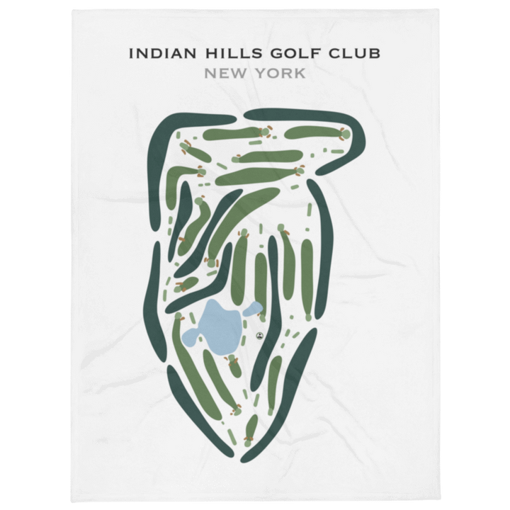 Indian Hills Golf Club, New York - Printed Golf Courses