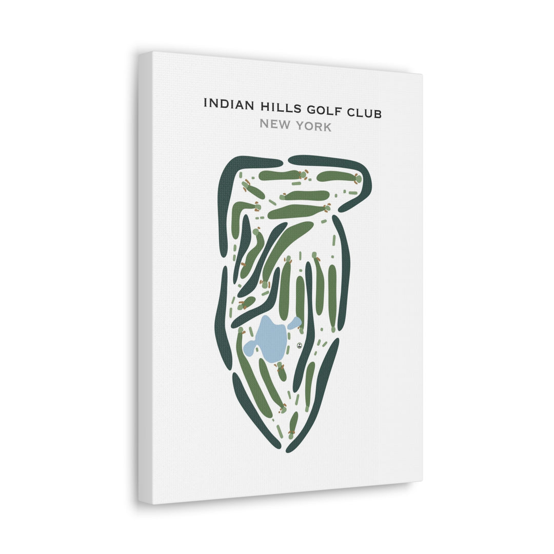 Indian Hills Golf Club, New York - Printed Golf Courses