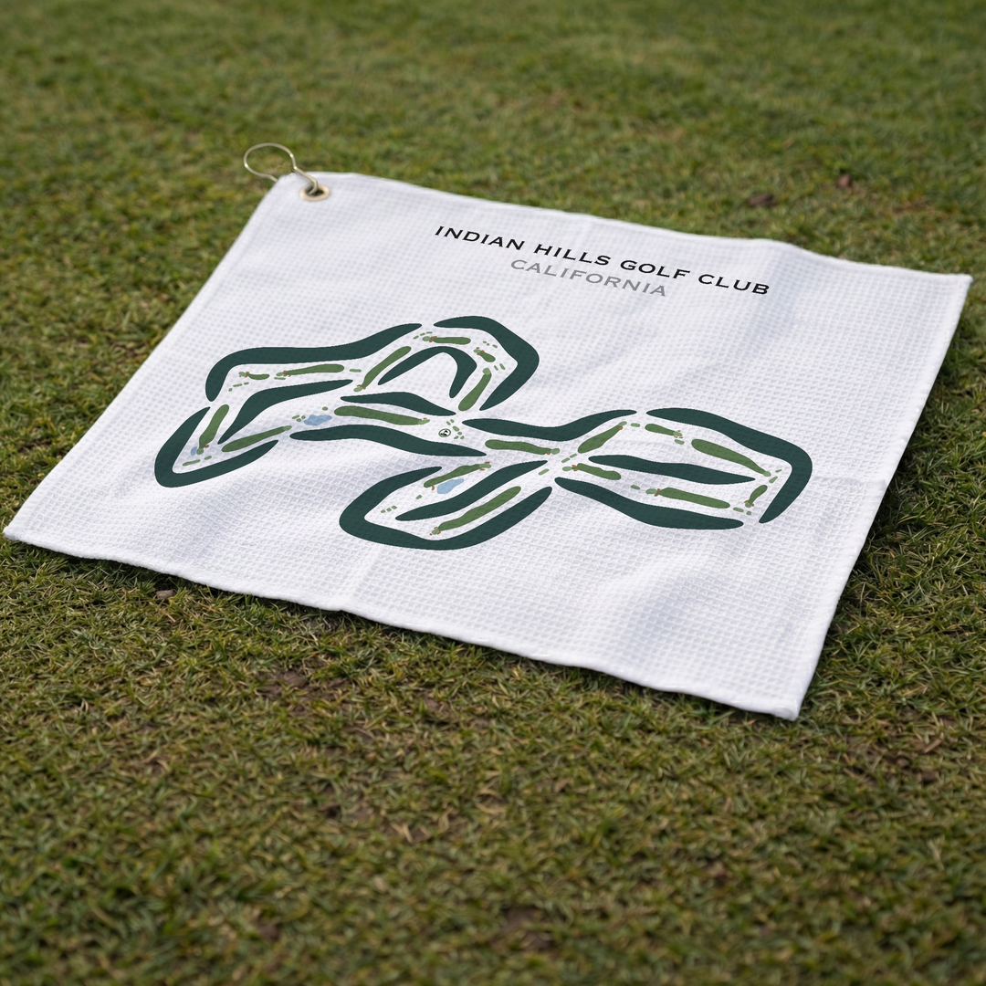 Indian Hills Golf Club, California - Printed Golf Courses