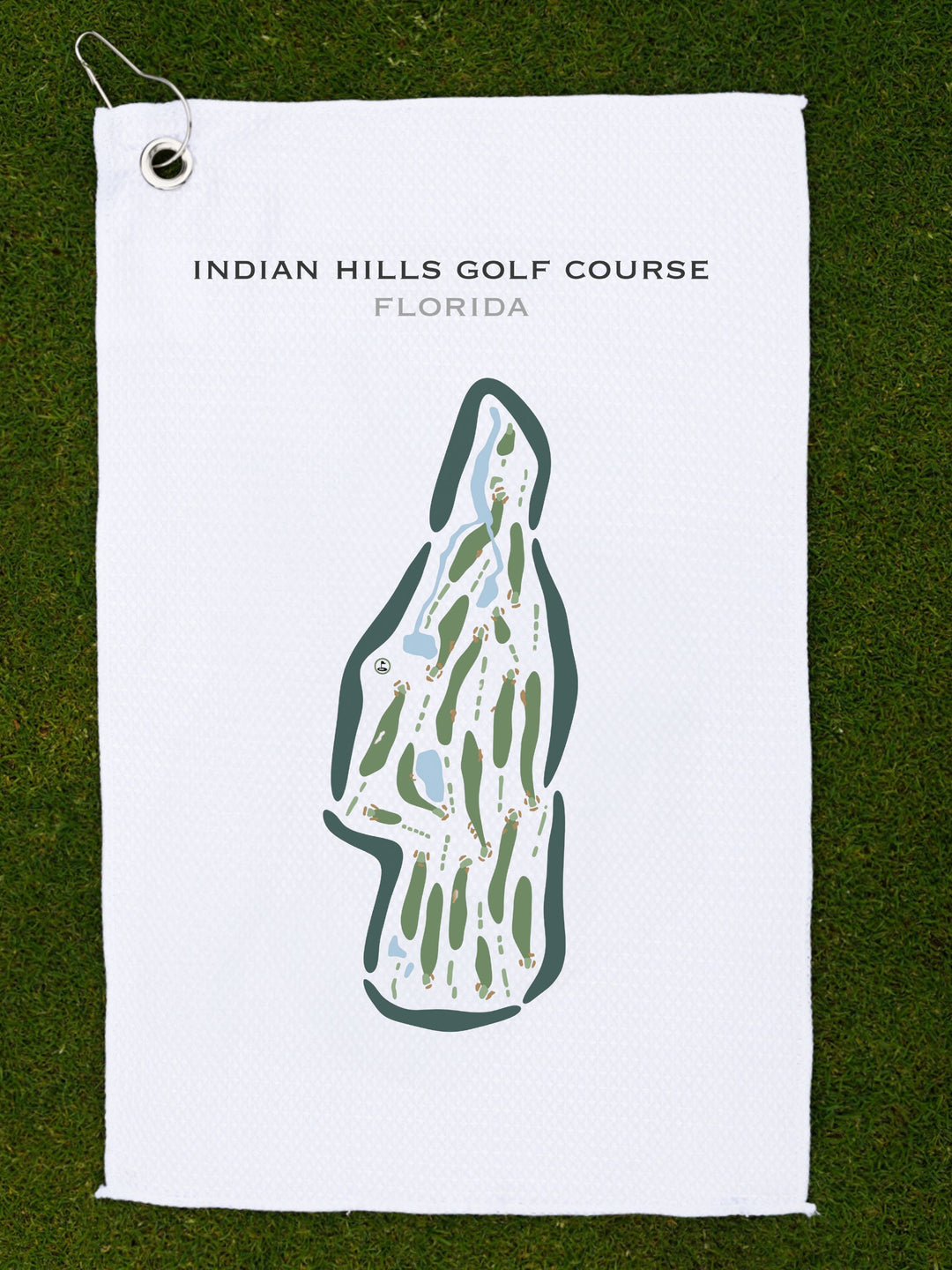 Indian Hills Golf Course, Florida - Printed Golf Courses